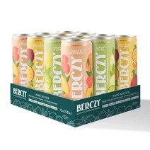 [영국발송] Kirkland 커클랜드 Berczy Hard Seltzer Variety Pack 12 ct 버지 하드 셀처 버라이어티팩 12개입 250ml