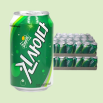 스프라이트 킨사이다 355ml 24캔 2박스 (48캔)