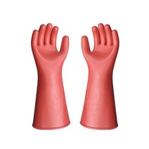 고전압절연장갑 전기장갑 안전 35kv 배선작업 절연, 35kv 절연장갑 + 흡한장갑