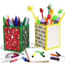 상우아트 내가만드는 사계절연필꽂이 5인세트, 가을