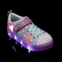 [스케쳐스키즈] LIGHT-UP 트윙클토 셔플브라이트 SK0GL21Y252