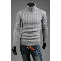 후앙스 꽈배기 베이직 니트폴라 YNPL-9101