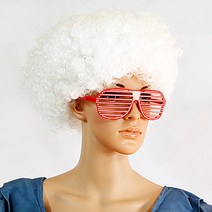 피플스파티 파티가발, 점보가발-화이트