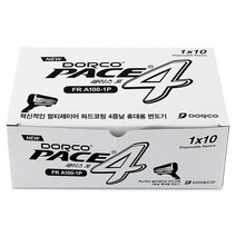 도루코 페이스4 휴대용면도기, 10개, 1개