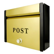 [천삼백케이] [아이젠테크] 디자인 우편함 MBS410, MBS410 골드