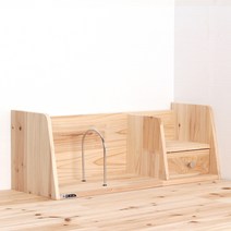 베스타가구 우드원목책꽂이, A형 원목책꽂이 서랍형, 1개