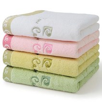 피에르가르뎅 클로버 타올 수건 세트 제작 기념 답례품 선물용 브랜드 타월, 겨자, 5매