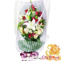 [cityflower 꽃다발] 백합향기/생일선물 프로포즈 기념일 졸업식 축하선물/전국당일배송 꽃배달