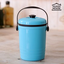 헤븐하우스 음식물 쓰레기통 2L (블루), 블루, 1개
