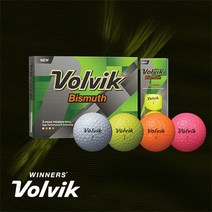 볼빅 NEW 비스무스 BISMUTH 3피스 골프공 컬러공 3PC, 4컬러, 1박스