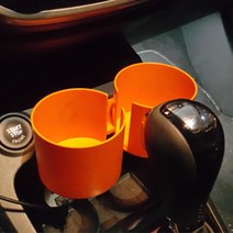 [qm3로어암] 리카멘트 QM3 전용 컵홀더, 오렌지