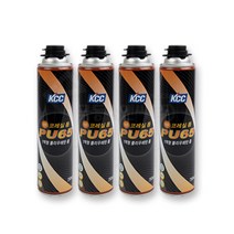 KCC 코레실 폴리우레탄폼 PU65 난연폼, 노란색, 750ml, 1개