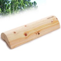 국내산 편백나무 오동나무 베게 경침 목침 안마기 모음, 02_편백 경침 40cm, 1개