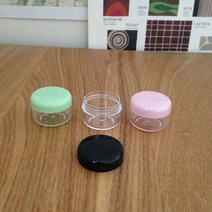 스윗바틀 화장품 크림공용기, 반투명, 10g