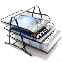철제서류함 철제 2단3단4단 서류정리함 사무용품 사무용수납장, 철제서류함4단-실버