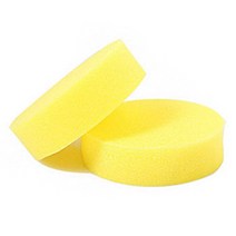 다용도 미니 왁스스펀지, 옐로우, 1개