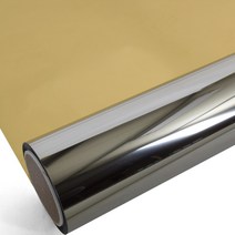 RGO 햇빛 자외선 시선차단 썬팅필름 맞춤재단, (반사)금색 (폭152)(길이50cm)