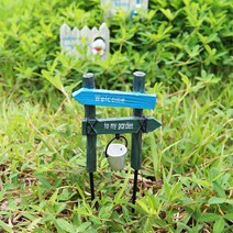 Countryitem 사인 포스트 픽 이름표/가든픽, 1개
