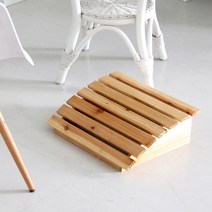 프리메이드 원목 발받침대. 발판, 발받침대