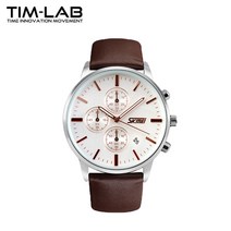 TIM-LAB 남성 패션시계 어반스타일 가죽시계 손목시계 9103