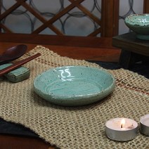 (수작업)청아한 분청 원찬기 1호, 그린