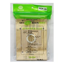 대우전자 정품 먼지봉투 RCP-33 (10매입), 1개