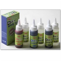 아톰 넘버링 잉크 속건성 AFD-60C, 1개, 희석제(2입), 1개