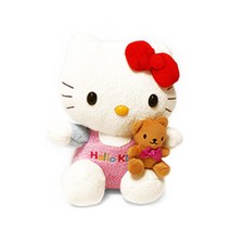 헬로키티 캐릭터 인형, 테디, 대형 38cm