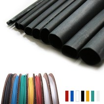 수축튜브 열수축튜브 전선보호튜브 케이블보호 선보호, 투명