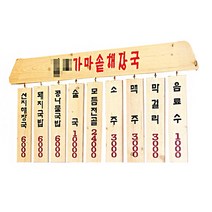 스피드메뉴 나무메뉴판 나무간판 우드사인 식당메뉴판, 11005, 1세트