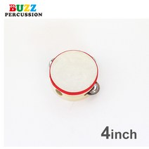 BUZZ 라인 가죽 탬버린 4인치 STH4-3, 1, 단일품목