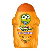 레암 키즈 터틀스 2in1 샤워앤샴푸 스위트오렌지, 300ml, 300ml
