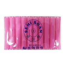 삼화미공 세미롱 파마 롯드 파마재료, 3호, 10개입