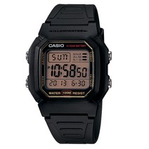 CASIO 카시오방수 W-800HG-9A 큰액정 두툼한사이즈 스포츠시계