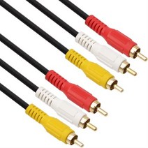 NMA-3R050M NETmate RCA 3선 케이블(5Ø) 5m