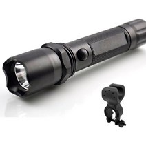QS 8002 3w LED 자전거라이트 자전거 라이트/전조등, 블랙