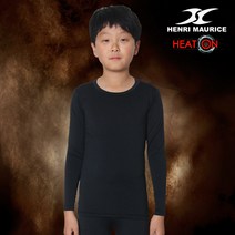 헨리모리스 아동용 CLK 세라히트 라운드 긴팔 내의