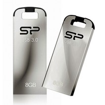 실리콘파워 USB3.0 Jewel J10 USB메모리, 실버, 8GB