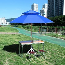 야외용 파라솔, 이중파라솔 대형