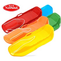 내쇼날 눈썰매 2인용 NSB1040 유아 아기 어린이 초등학생 성인 플라스틱 등받이 겨울, NSB1040_블루