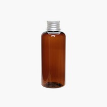DT100 알루미늄캡 100ml, 갈색용기 실버캡, 1개