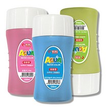 티티경인 아쿠아 220ml 대용량 물감 유아물감, $EKP_티티아쿠아 220ml : 흰색, 1개
