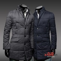 홈런 레이어드 코트 패딩 WS9005