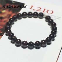 키치쥬얼리 가넷 원석팔찌 팔찌