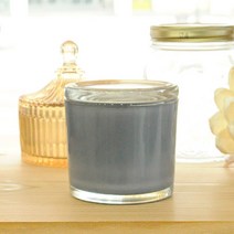 캔들 용기 두꺼운 글래스자 그레이 250ml 만들기 DIY 소이 왁스 재료 도매 향초 양초