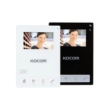 코콤 코콤비디오폰 KCV-434블랙칼라 아날로그 4.3인치 서울경기설치 비디오폰, KCV-434블랙칼라+현관카메라포함/자가설치