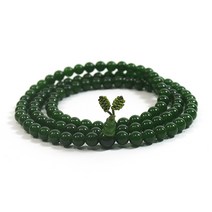 대만옥 108염주 8mm - 불교 원석 백팔 염주