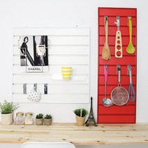 컬러 스페이스월 W450 화이트/인테리어 벽걸이 진열대, 02 화이트 450x890(인서트 블랙x몰딩 블랙):1개, 1개