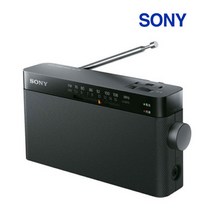 소니 SONY FM/AM핸디 포터블 라디오 ICF-306, 블랙+건전지2알, 1개
