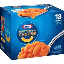 크래프트 마카로니 치즈, 18개, 206g, 206g